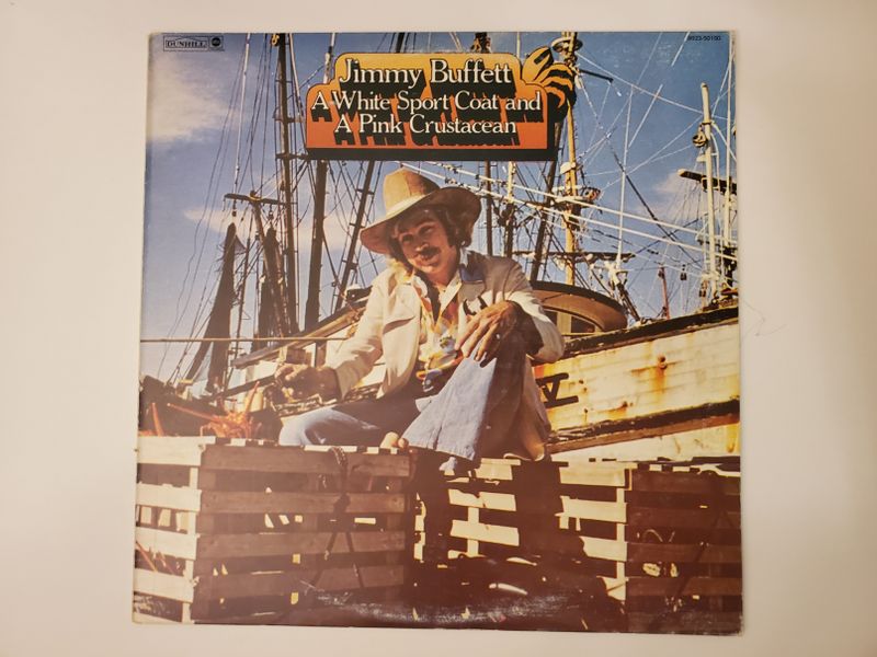 Jimmy Buffett A White Sport Coat and a Pink Crustacean vinyl record